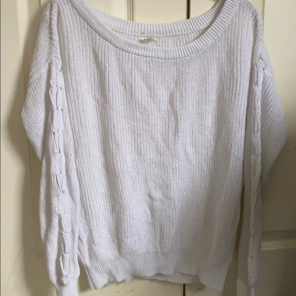 White sweater